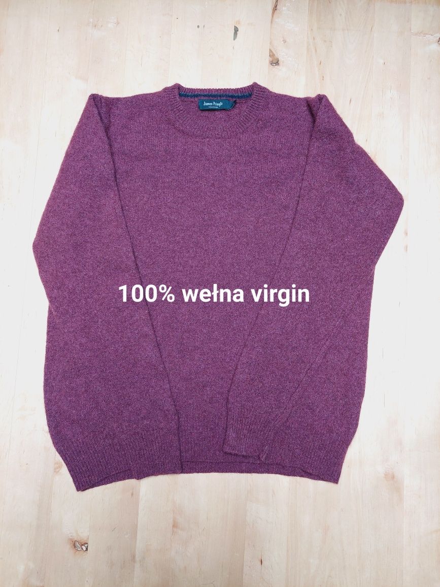 Sweter wełniany M James Pringle