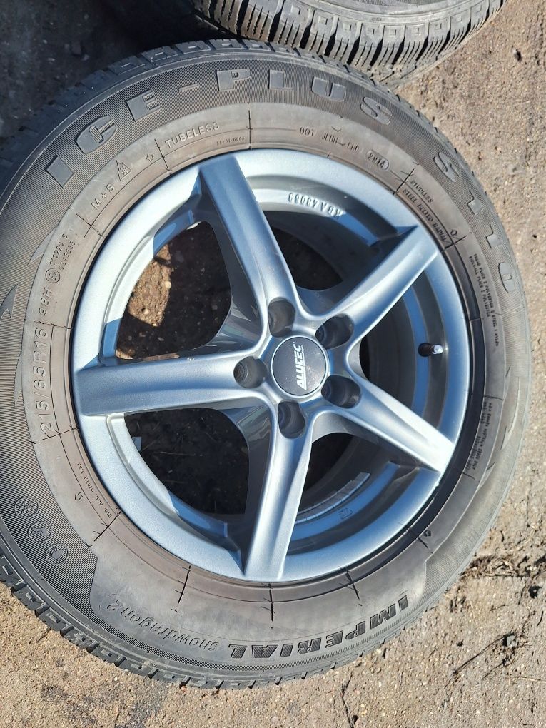 Jak nowe alufelgi 5x112 16 ET33 Audi Q3 A3 A4 Seat Skoda VW koła felgi