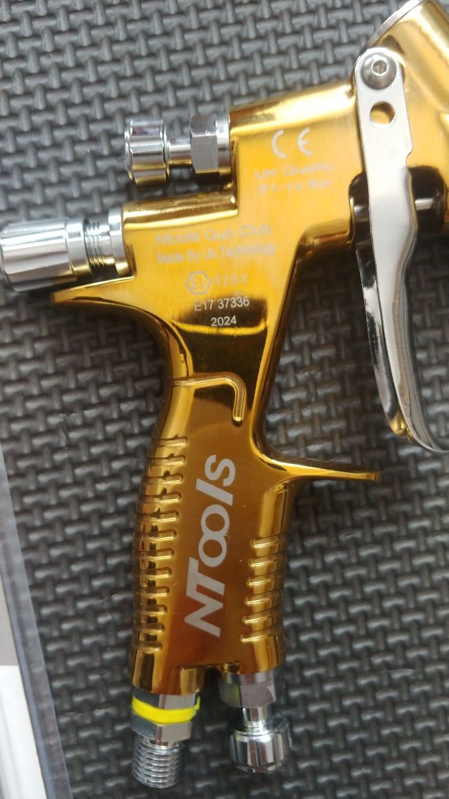 Pistolet lakierniczy ntools gti pro z dyszami 1.3+1.8