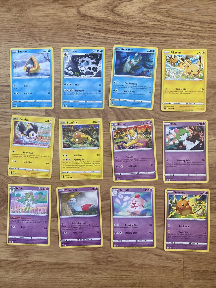 69 Cartas Pokémon Sword and Shield Silver Tempest