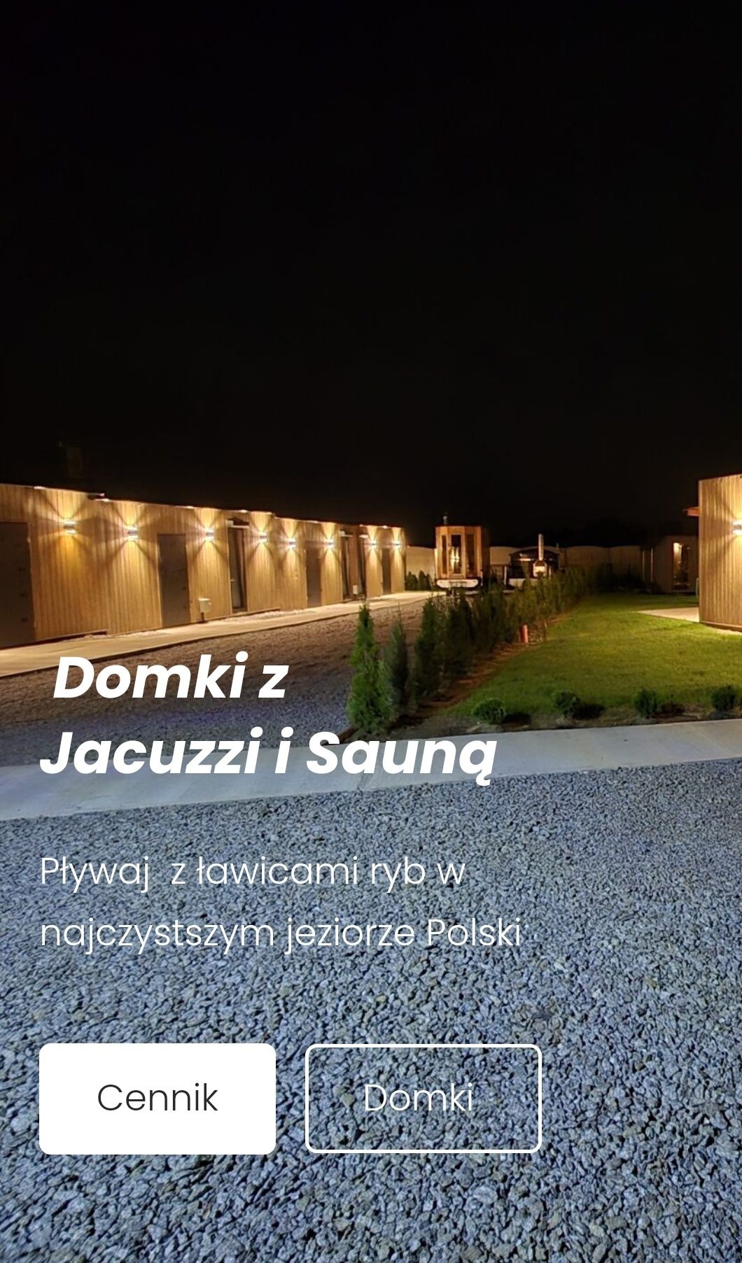 Powidz Domek nad jeziorem Sauna Jacuzzi wakacje nocleg  panieńskie pok