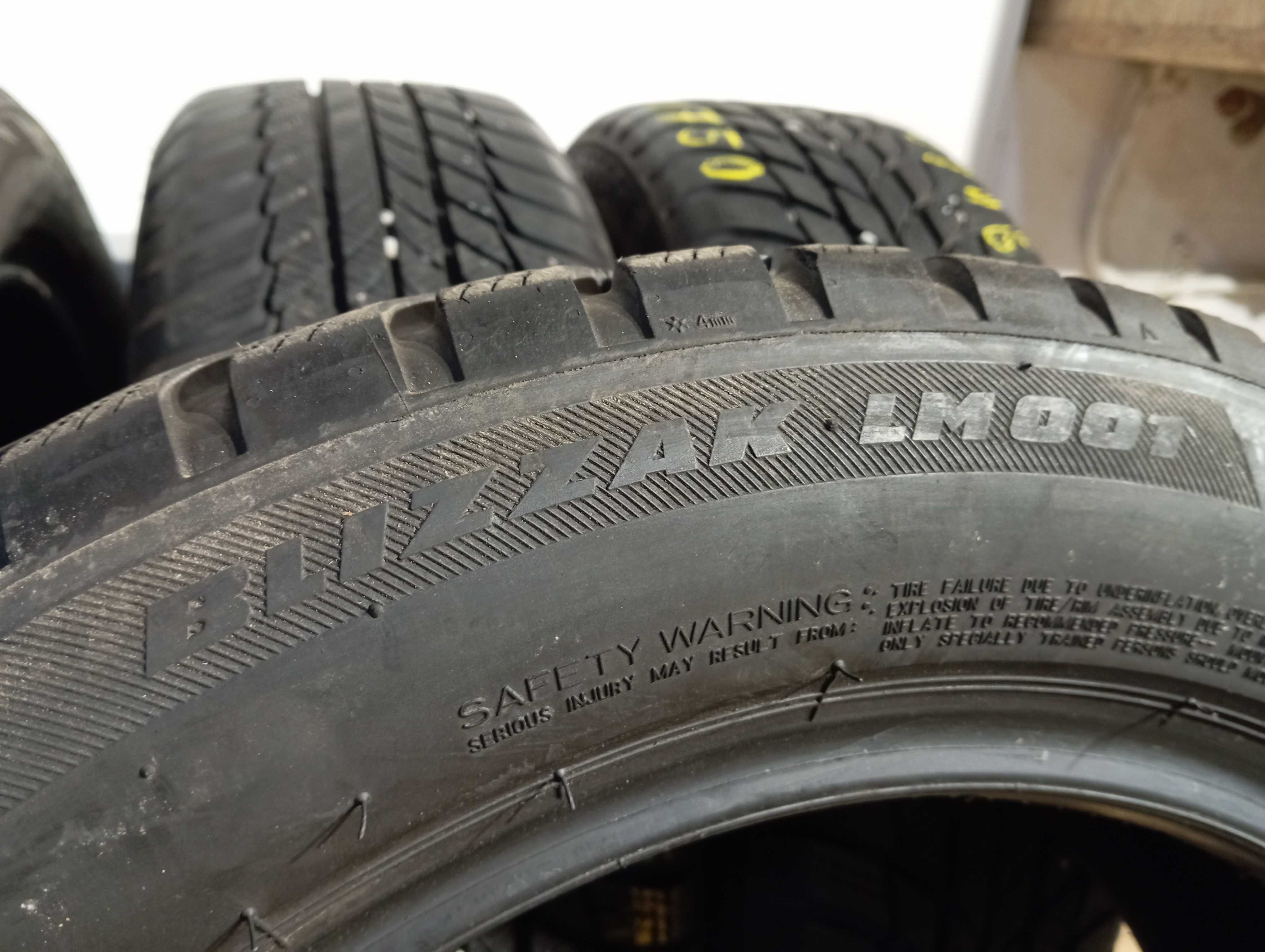 4x 185/60 R16 86H Bridgestone Blizzak LM001. 2018r 7mm