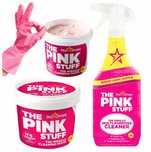 PINK STUFF 2x850g – pasta i płyn do szorowania i czyszczenia ZESTAW