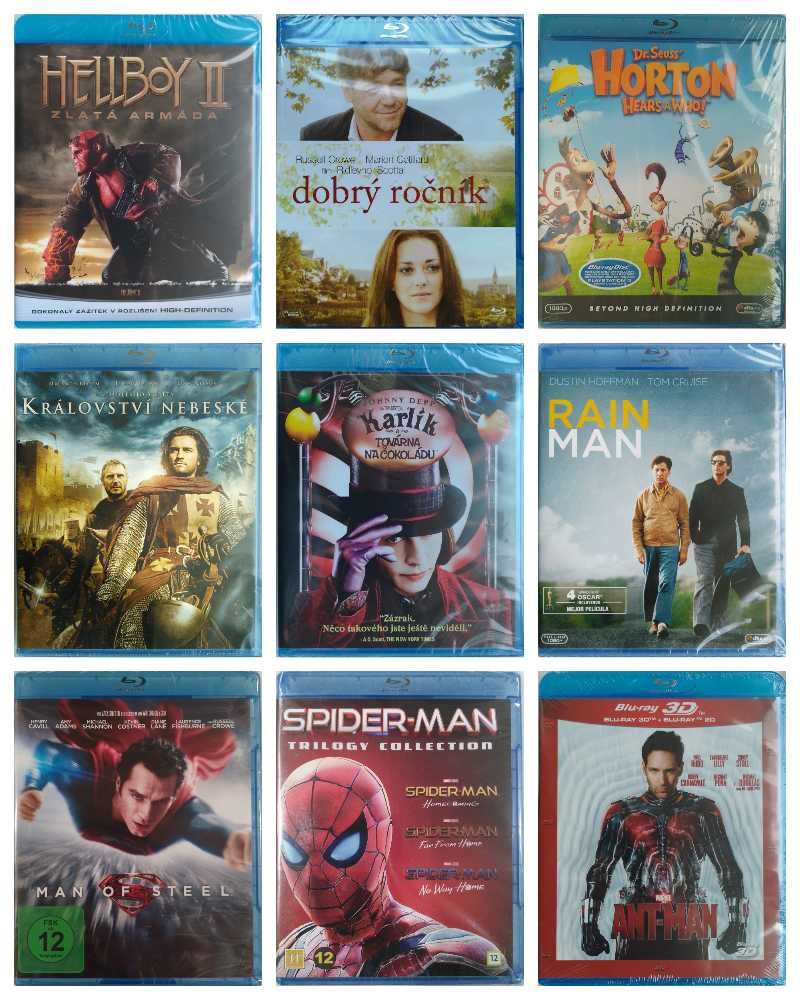 Blu-ray Диски Amaray с русским и украинским языком