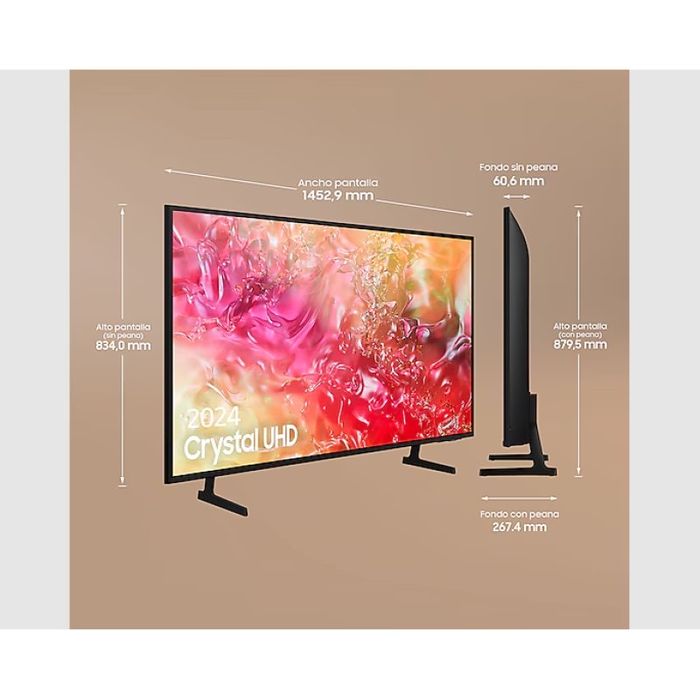 Samsung Crystal UHD 65” DU7175 – Smart TV 4K