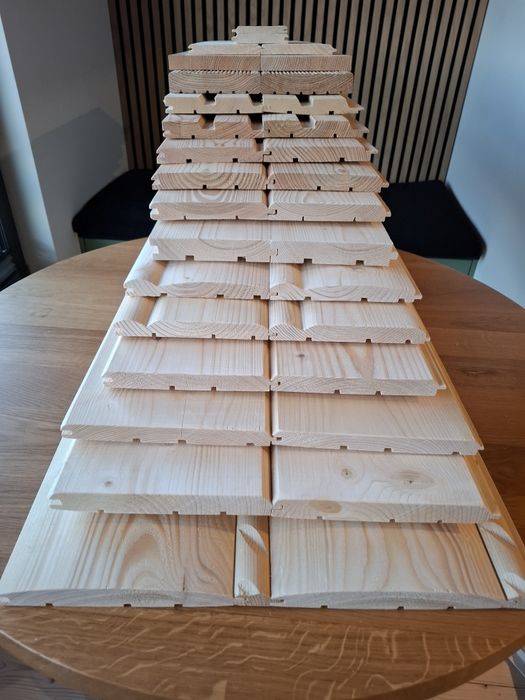 Deska tarasowa ryflowana / gładka  modrzew / świerk PRODUCENT