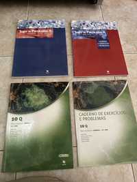 Livros de Física e Química 10 ano Jogo de Partículas 10 10Q 10F