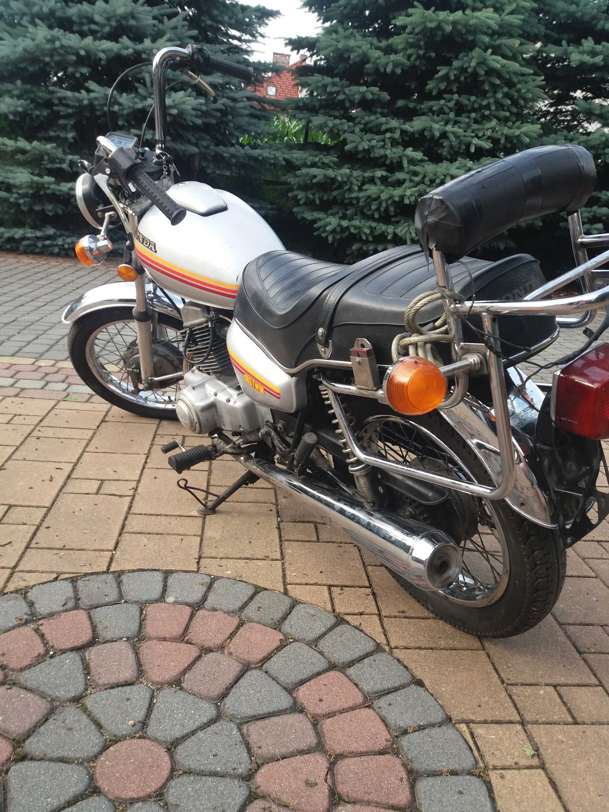 Motocykl chopper HONDA 185 TWIN możliwa zamiana na auto lub przyczepkę