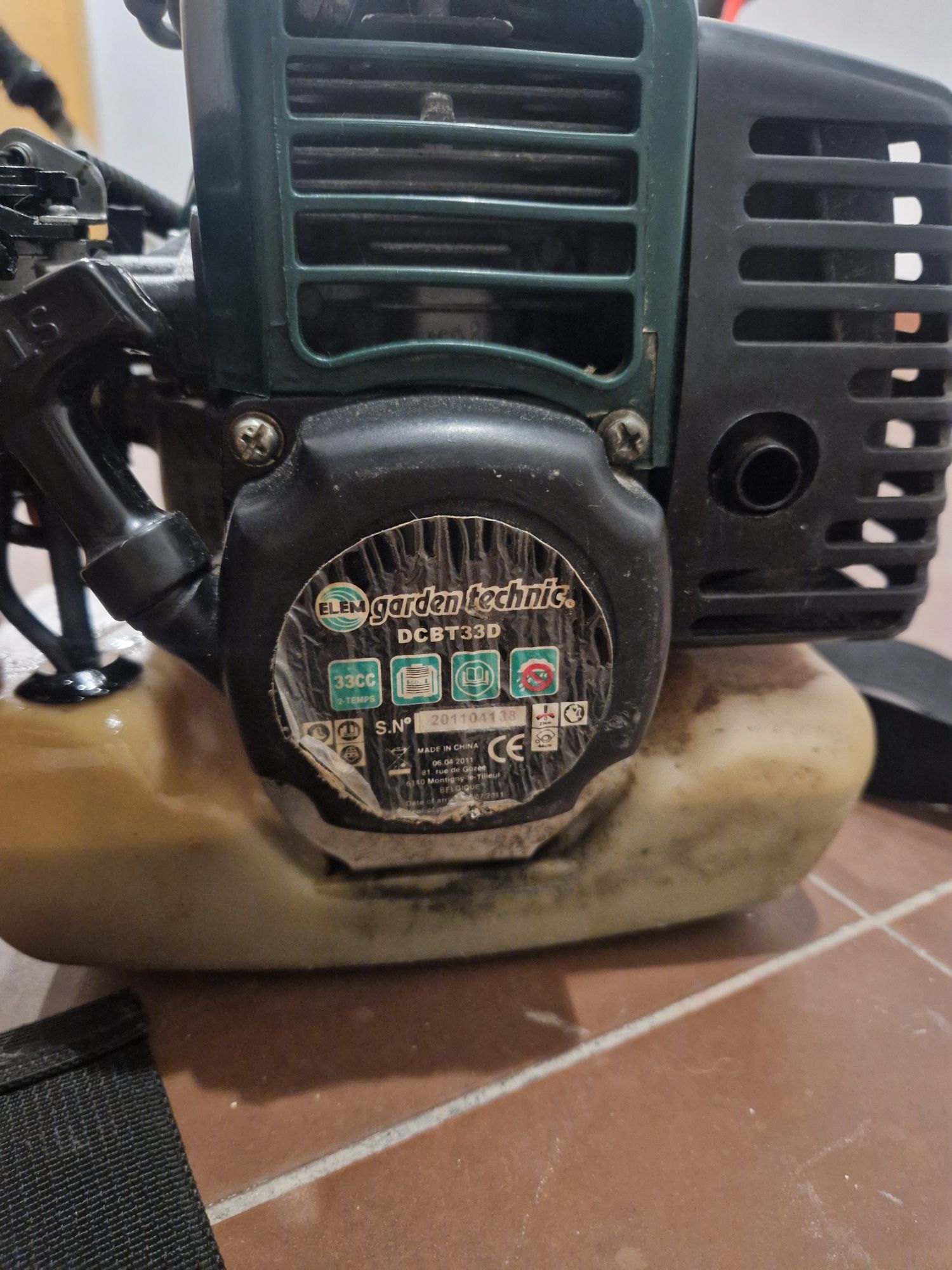 Roçadora Gasolina falta de uso aceito trocas
