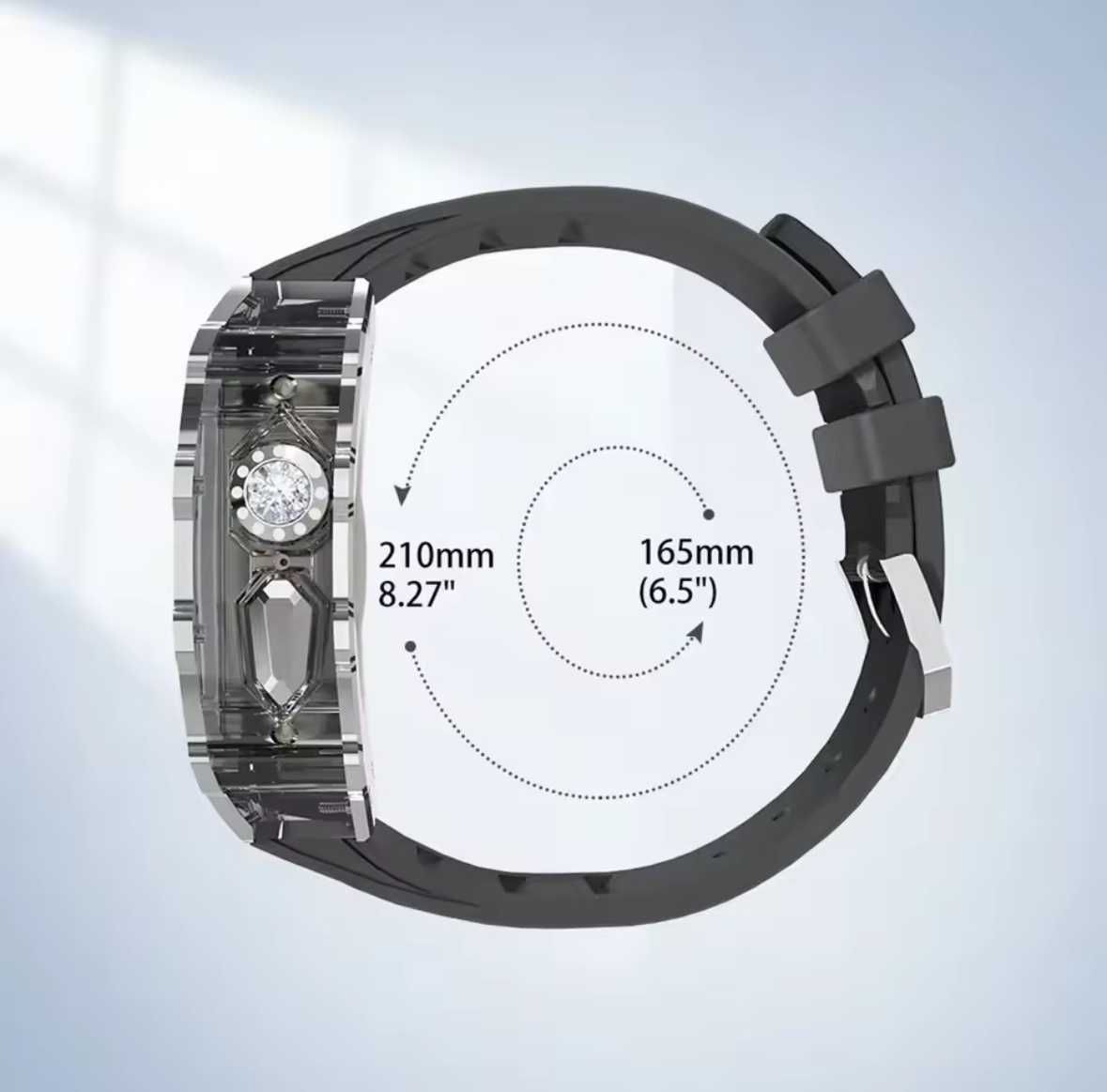 Apple Watch Ultra 1/2 49mm Oprawka/ Case z paskiem