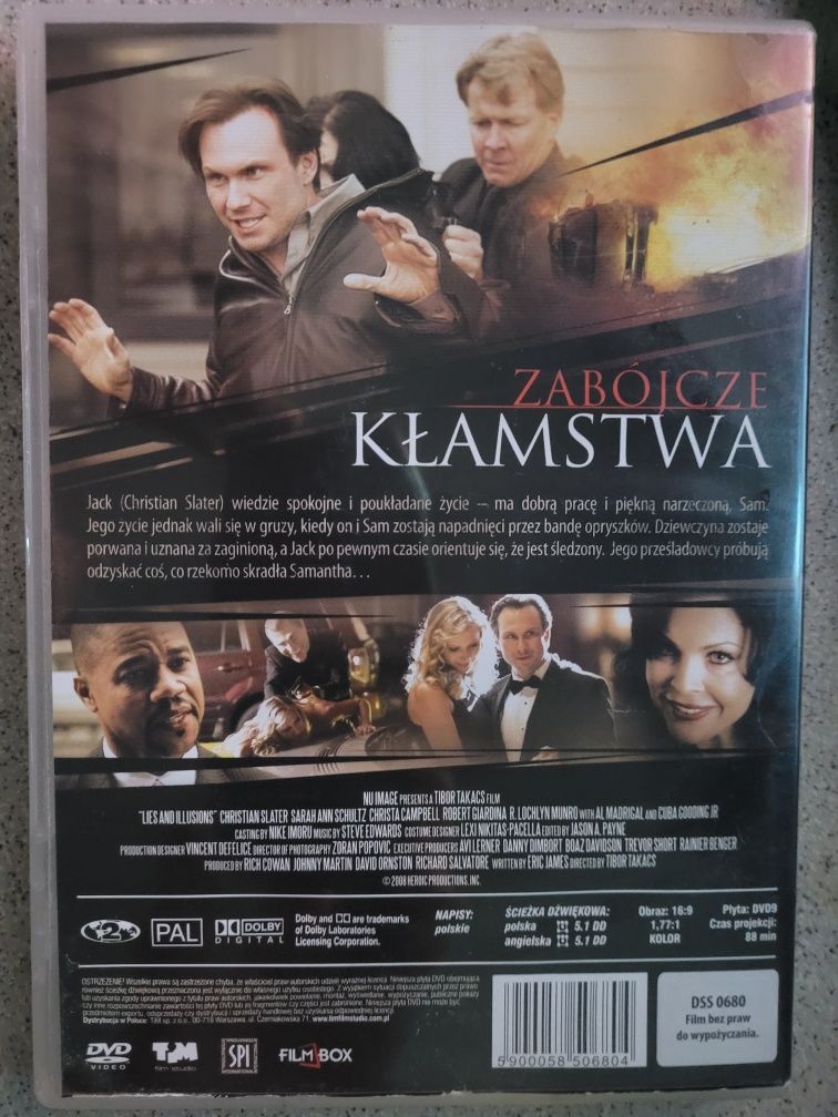 DVD Zabójcze kłamstwa 2009 PL  FilmBOX