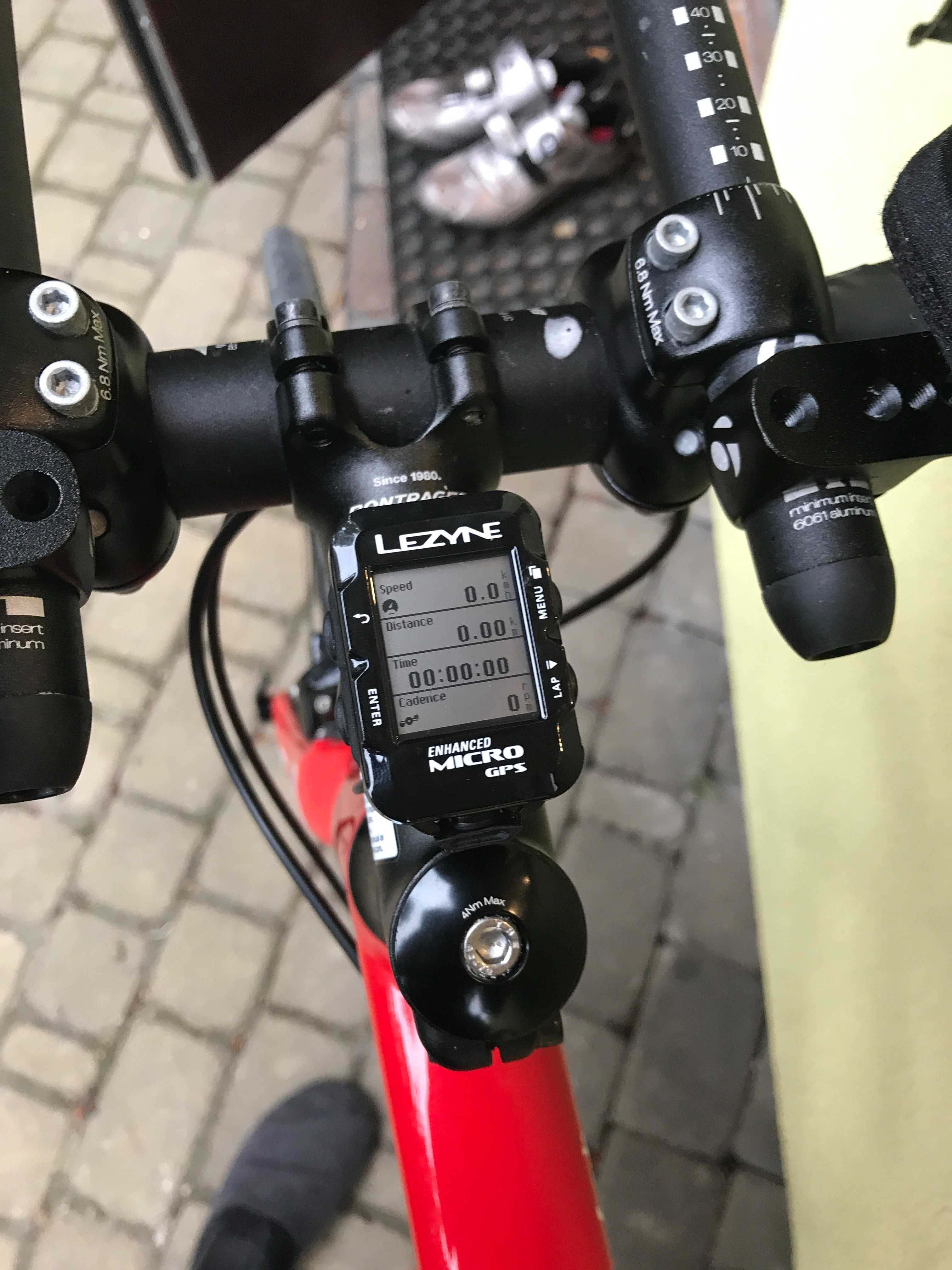 Licznik rowerowy bluetooth Lezyne Enhanced Micro GPS