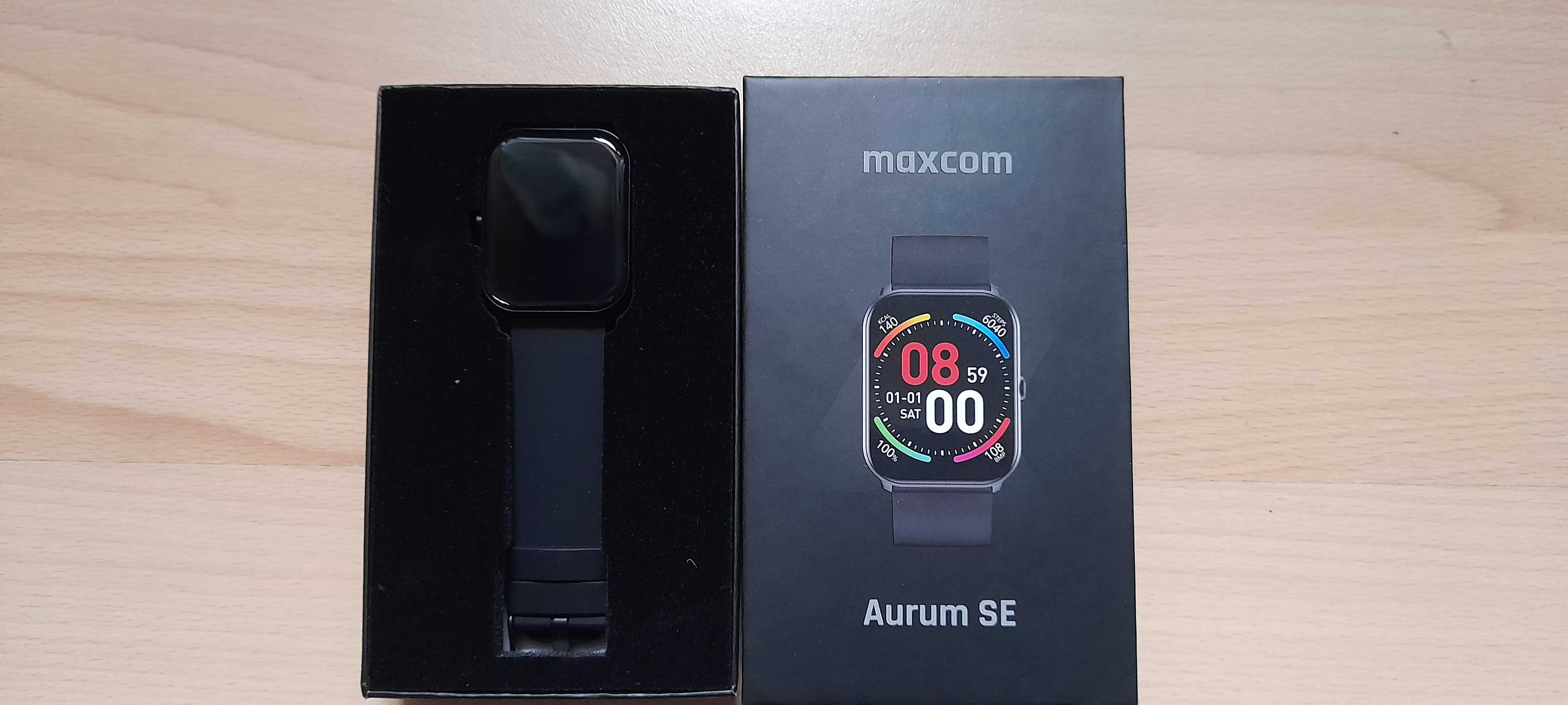 Smartwatch FW36 Aurum SE Czarny