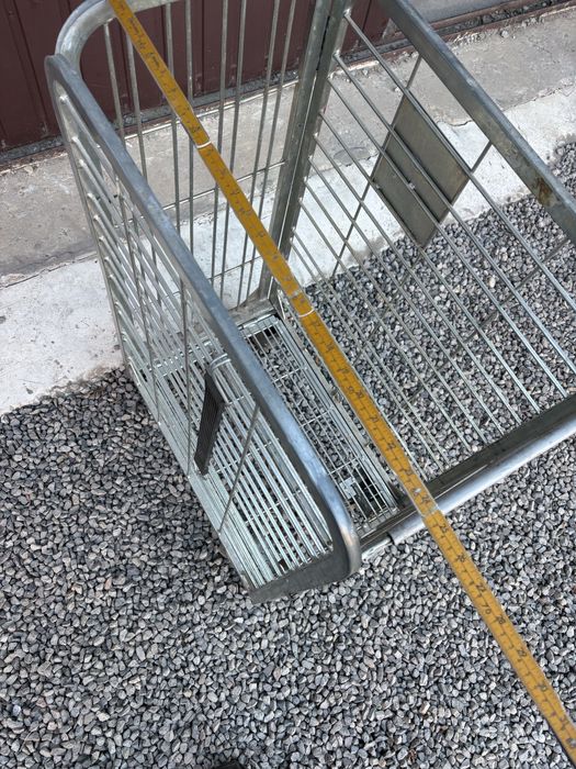 Wózek kontenerowy transportowy