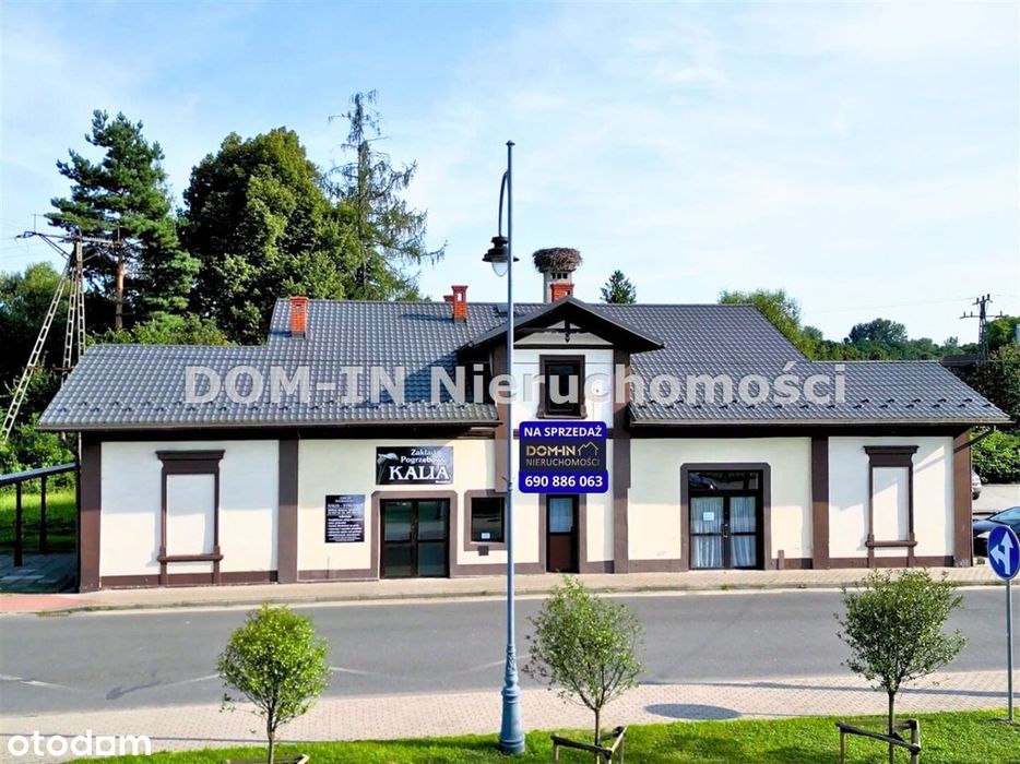 Budynek mieszkalno-usługowy na działce 1159 m2