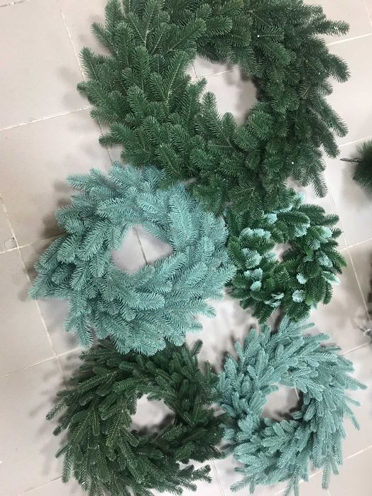 ЯЛИНКА штучна, (ялинки, гірлянди, віночки)