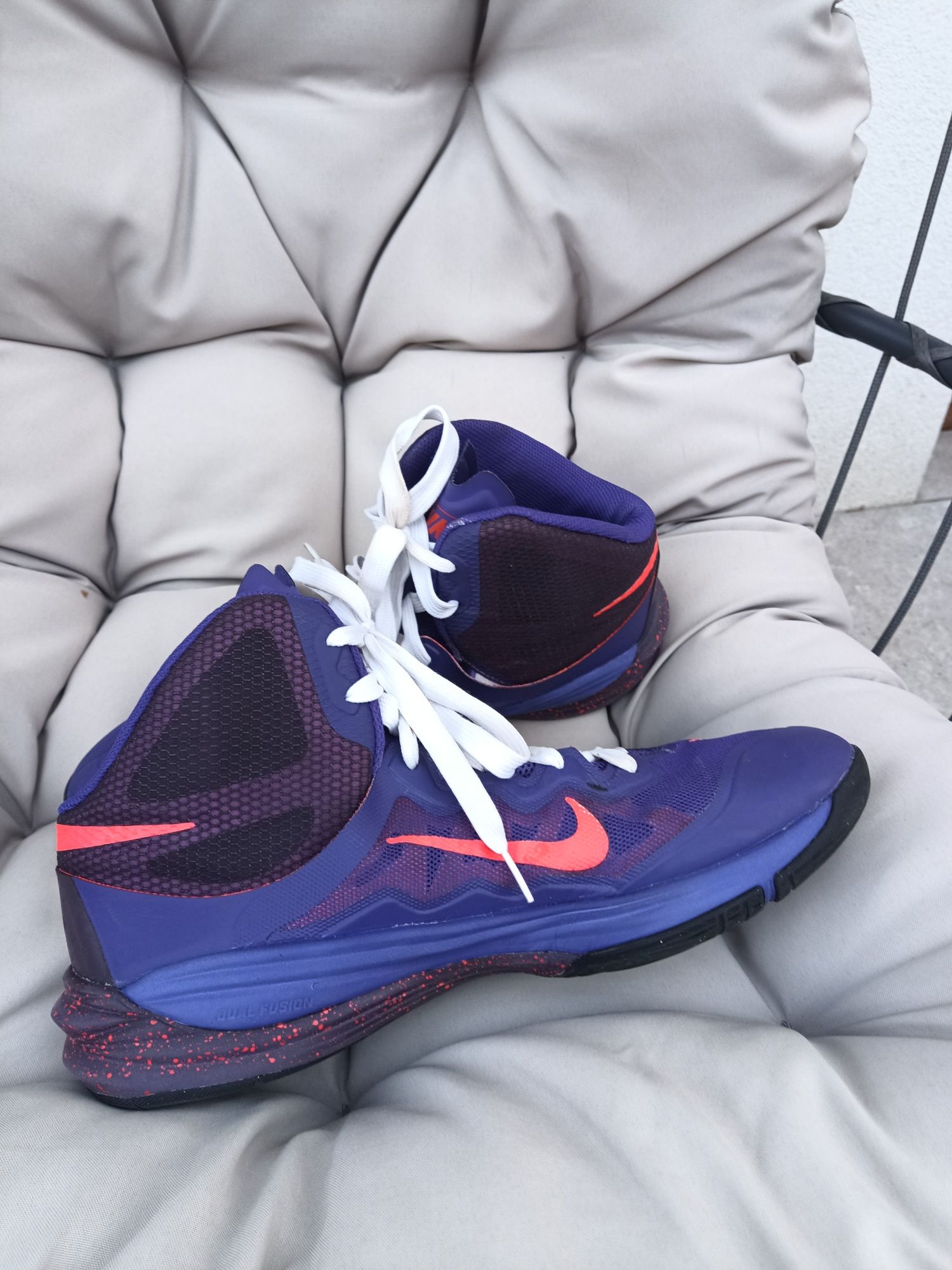 Nike Prime Hype DF II Basketball Shoes Purple buty do koszykówki męski