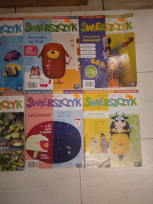 8 swierszczykow gazet