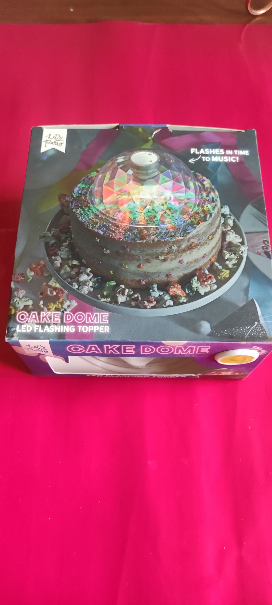 Patera LED na ciasta urodziny tort