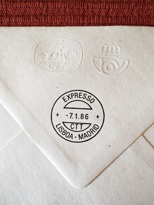 Selos de Portugal e Espanha - Adesão à CEE