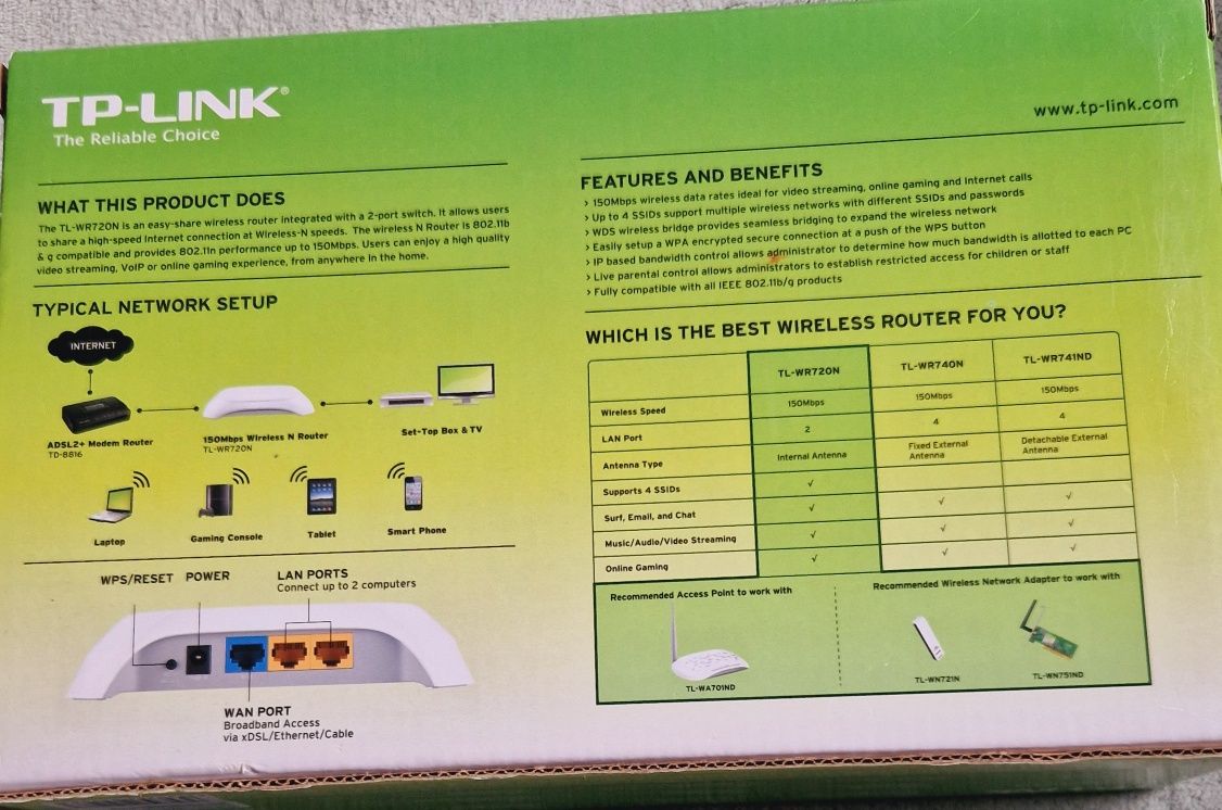 Router TL-WR720N