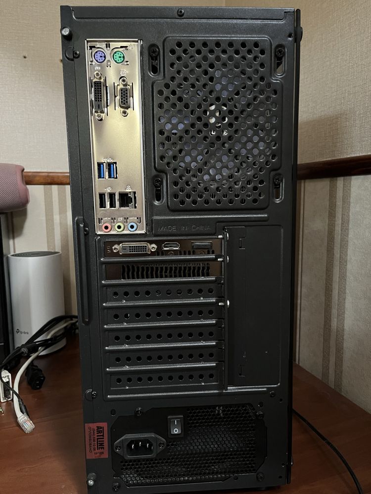 Игровой компьютер artline intel core i5/geforce gtx 1660 super/16gb
