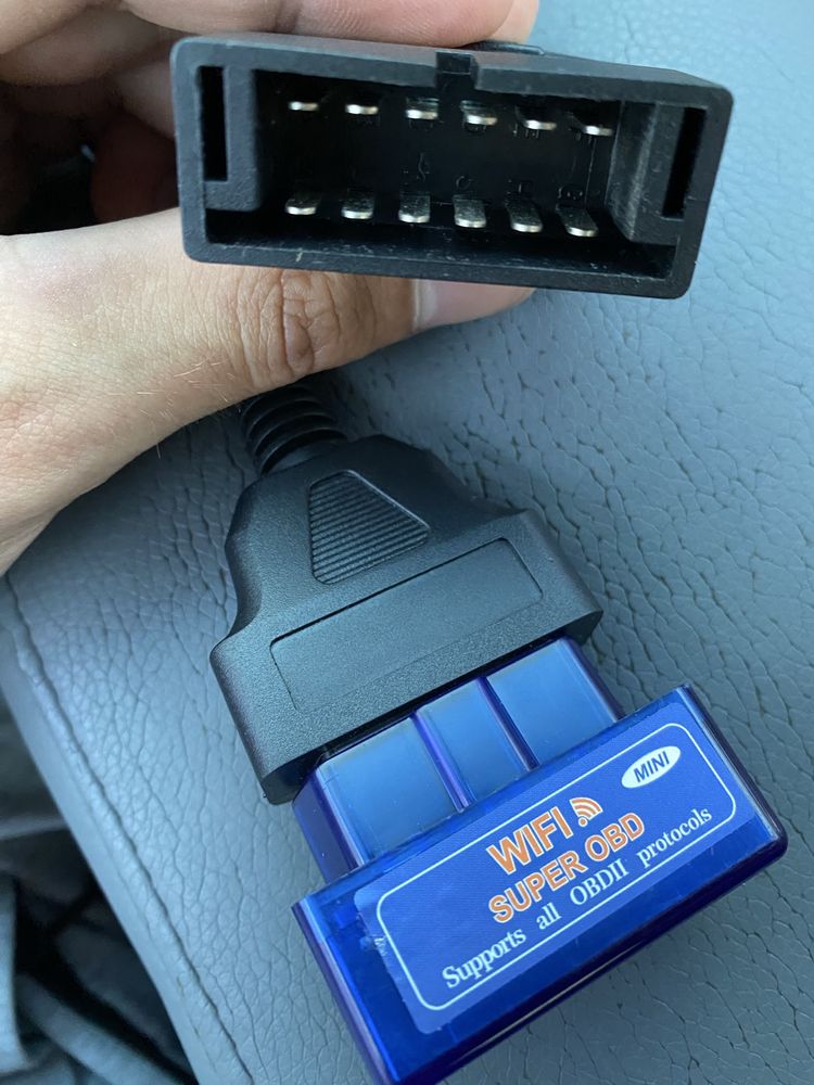 Автосканер ELM327 WiFi Super OBD2 1.5, с переходніком, чіп PIC18F25K80