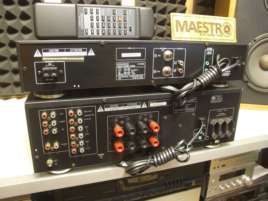 Підсилювач Kenwood KA-5050R. 2х120. JAPAN. MOS FET. Пульт. 12 кг.