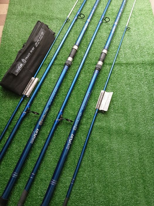 Canas pesca surfcasting lote de 2 peças