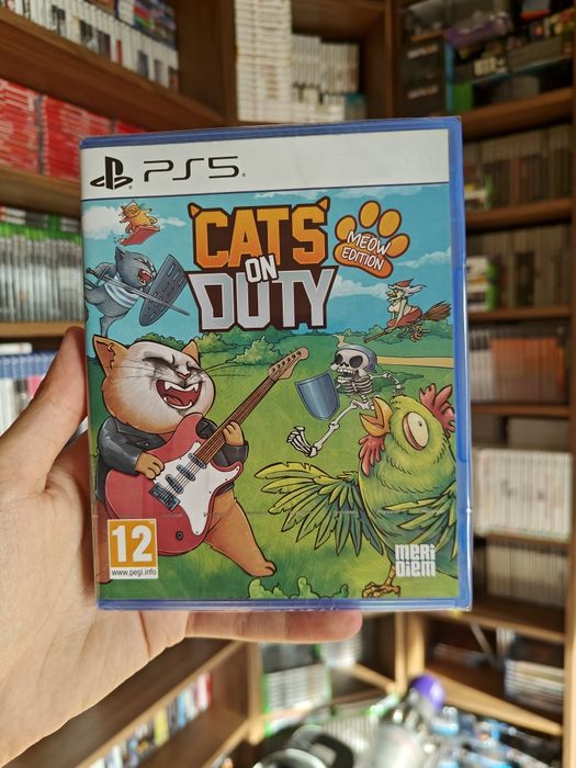 PS5 Cats on Duty Meow Edition Nowa