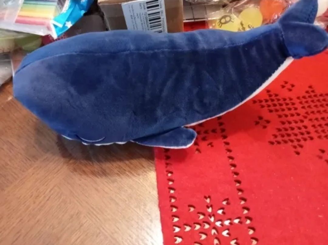 Мягкая игрушка кит