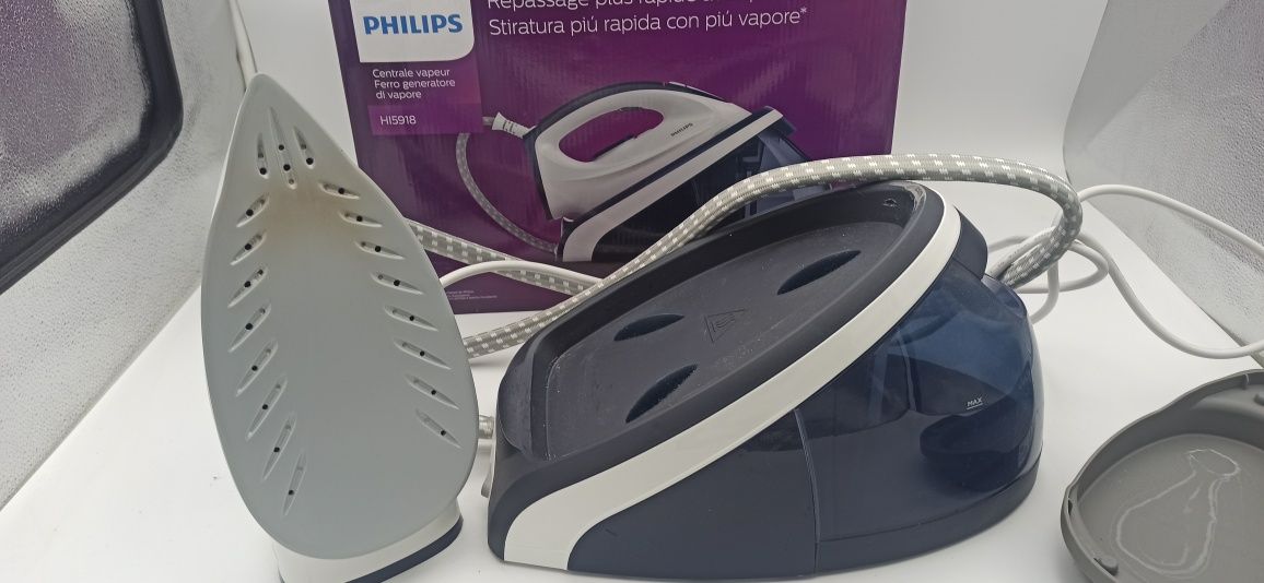 Stacja parowa żelazko parowe Philips hi5918