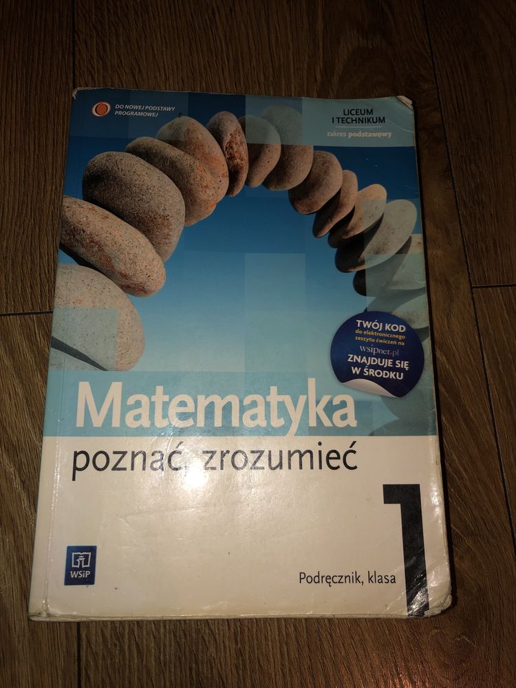 Matemtyka poznać, zrozumieć klasa 1 - podręcznik