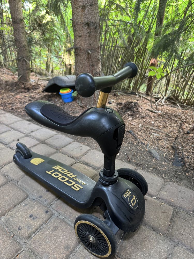 Begówka ScootRide i kask