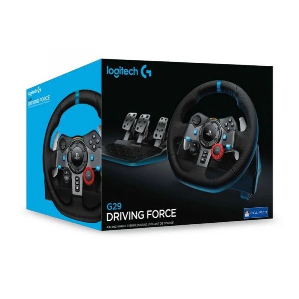 Volante Logitech G29 Driving Force PS5/PS4/PS3/PC