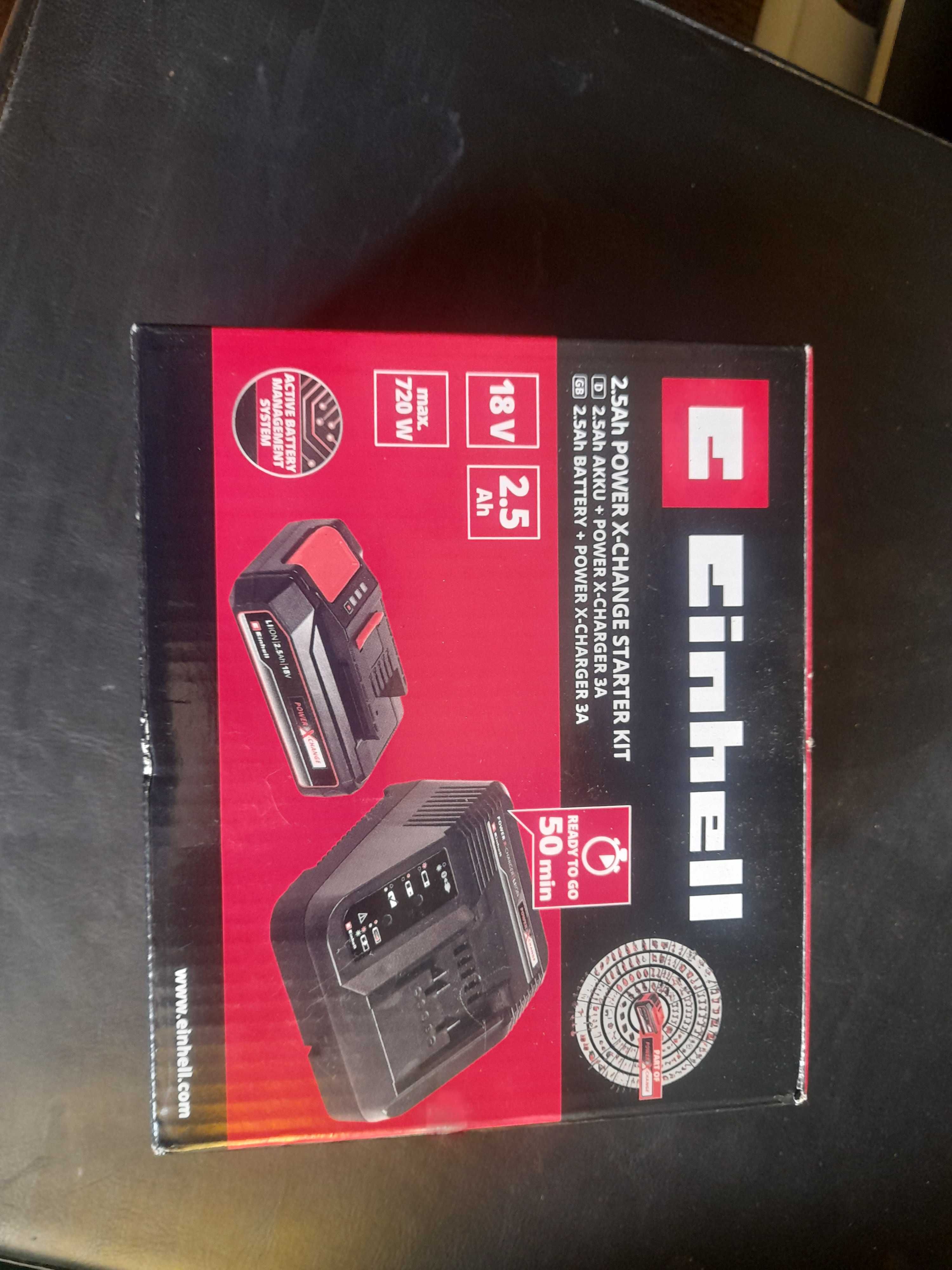 Sprzedam baterie z ladowarka do elektronarzedzi Einhell