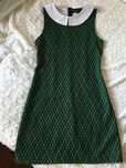 Vestido verde estilo vintage