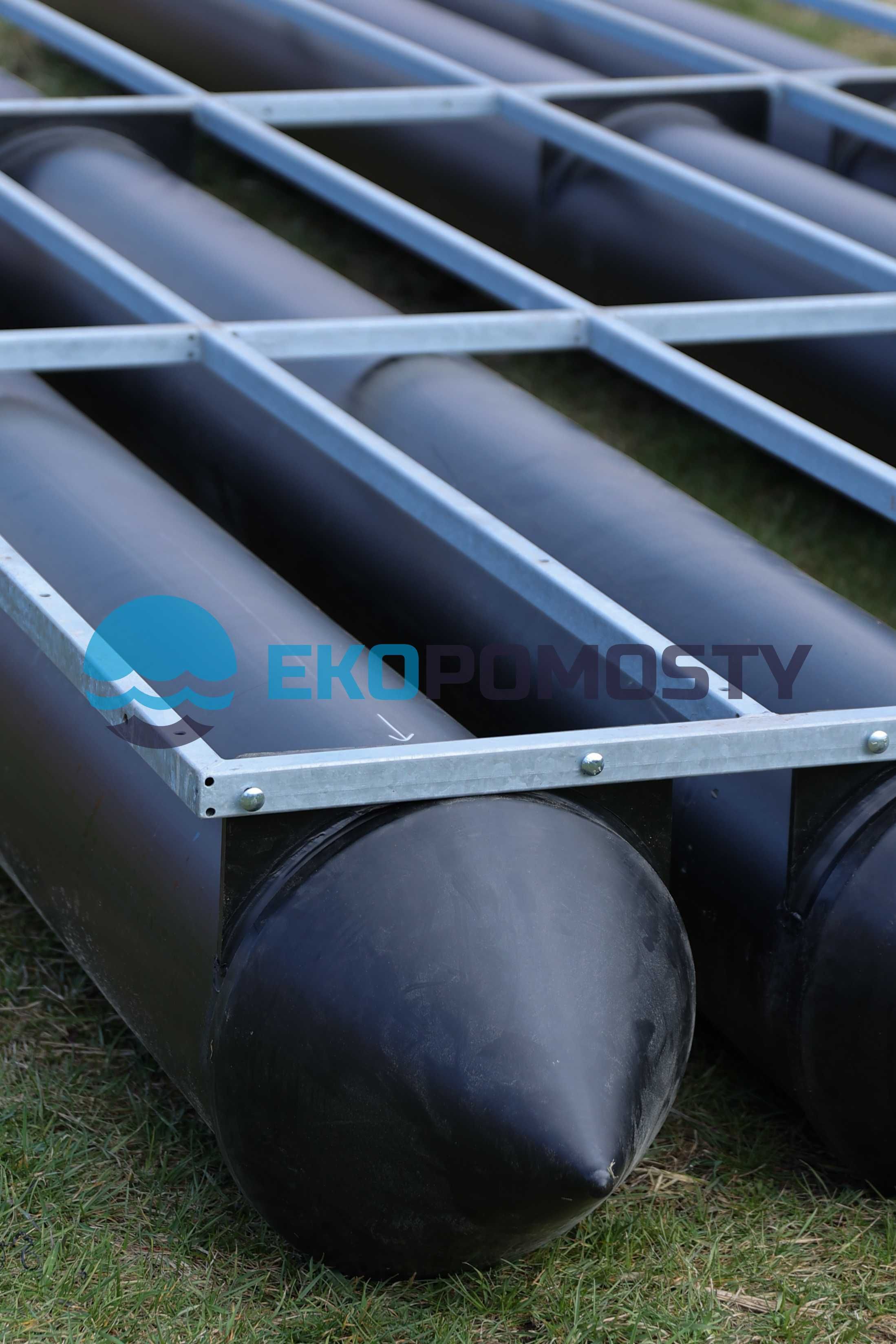 OD RĘKI! - Pomost pływający, platforma pływająca, tratwa 6x2,4m