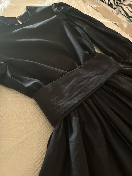 Vestido com mangas (estilo vestido de “chita”)