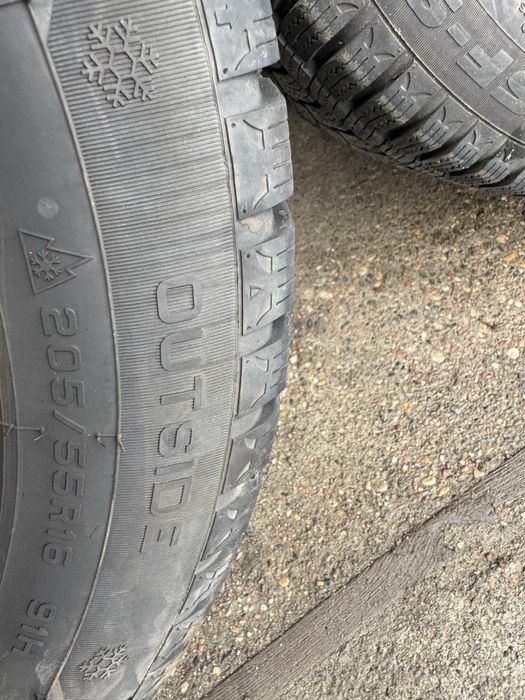 Koła zimowe opony 205 55r 16 vw audi seat skoda