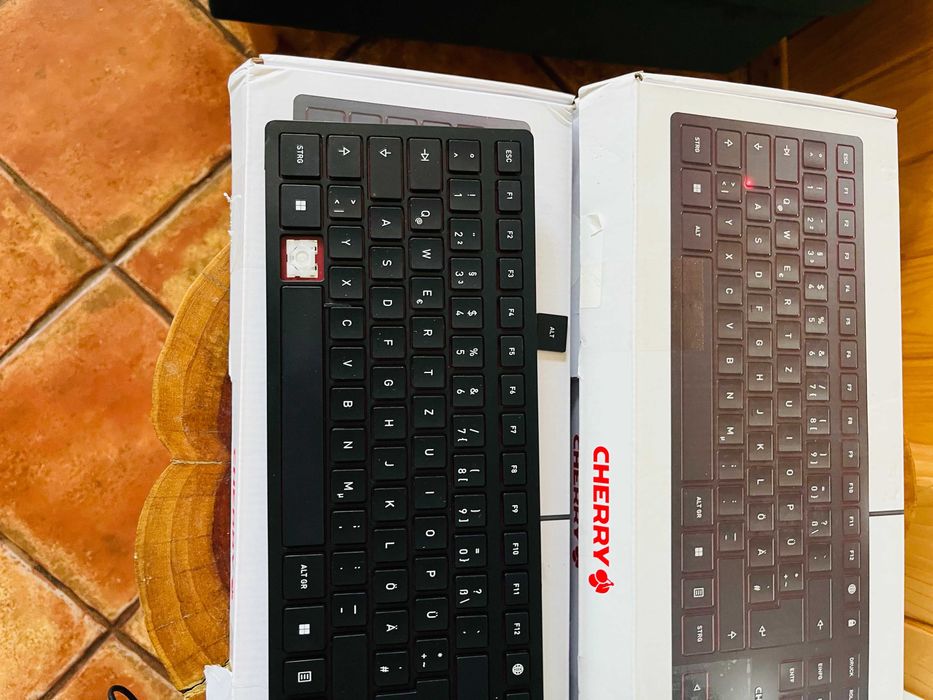 Klawiatura przewodowa  CHERRY KC 6000 Slim - układ DE 3 szt.