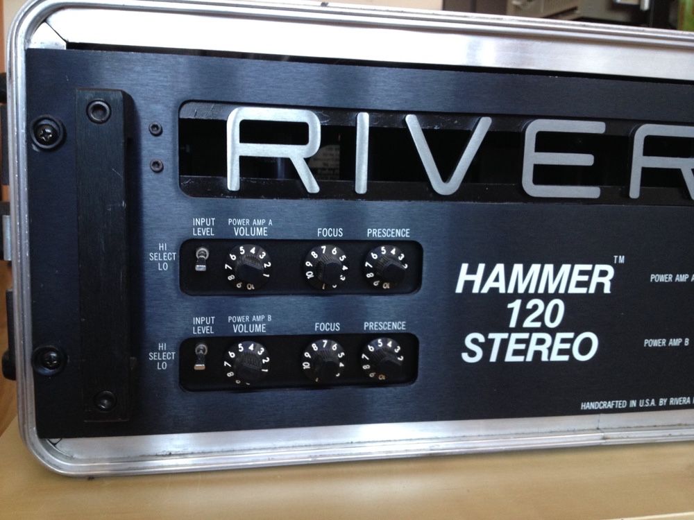 Rivera TBR-3 Hammer Stereo Power Amp