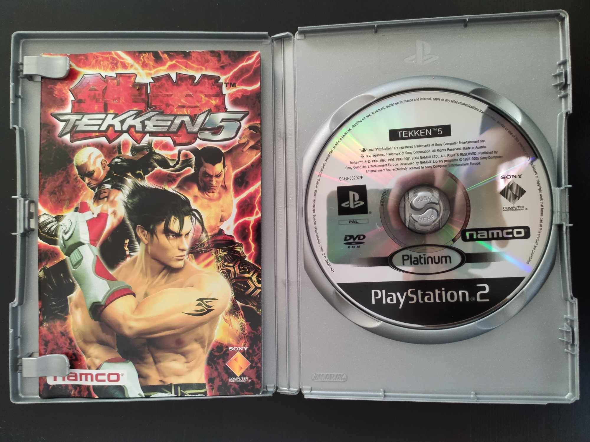 Jogo "Tekken 5" PlayStation 2 (PS2)