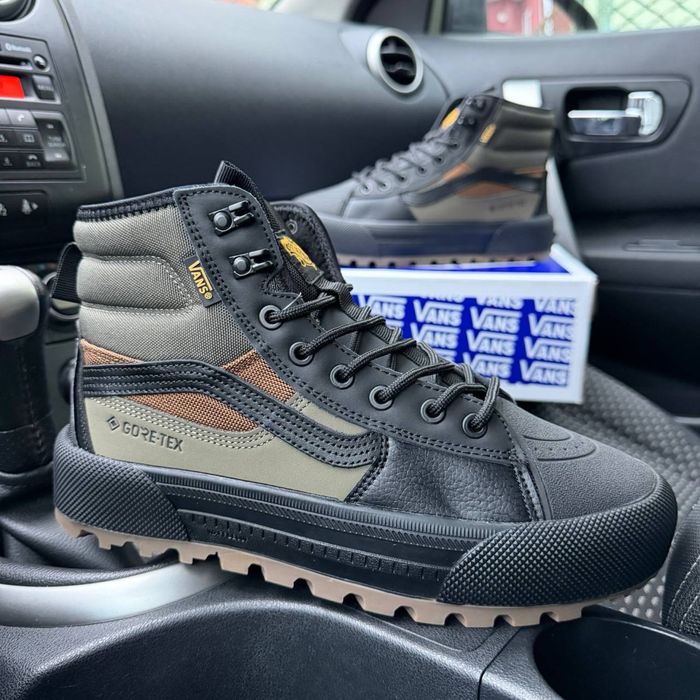 Зимові черевики Vans Old Skool MTE 1 Gore Tex HI Black Khaki