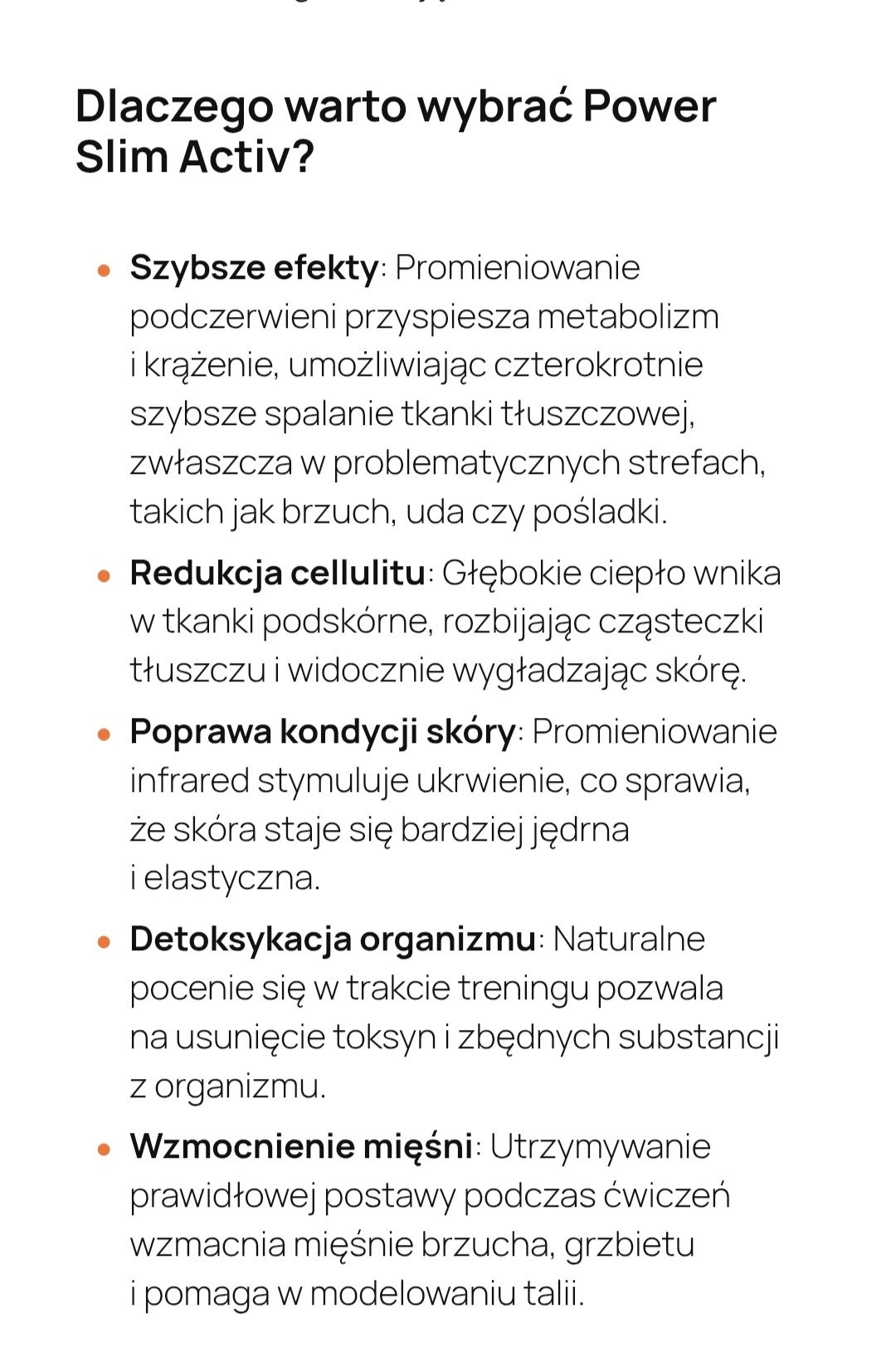 Kapsuła Power Slim Active + Orbitrek Kettler  Polecam cena ostateczna
