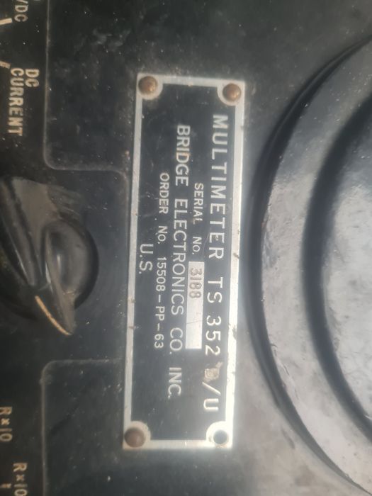 Wojskowy multimetr TS-352 TS 352