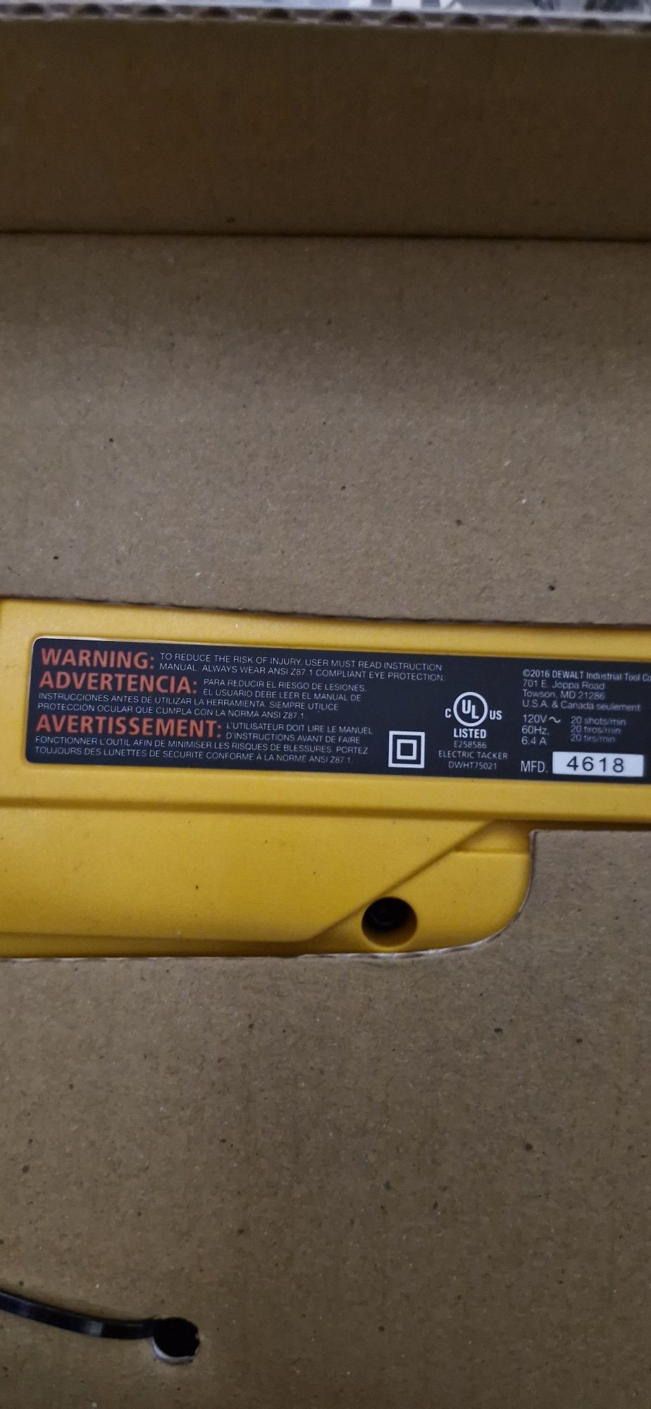 Dewalt DWNT75021 мulti Tacker