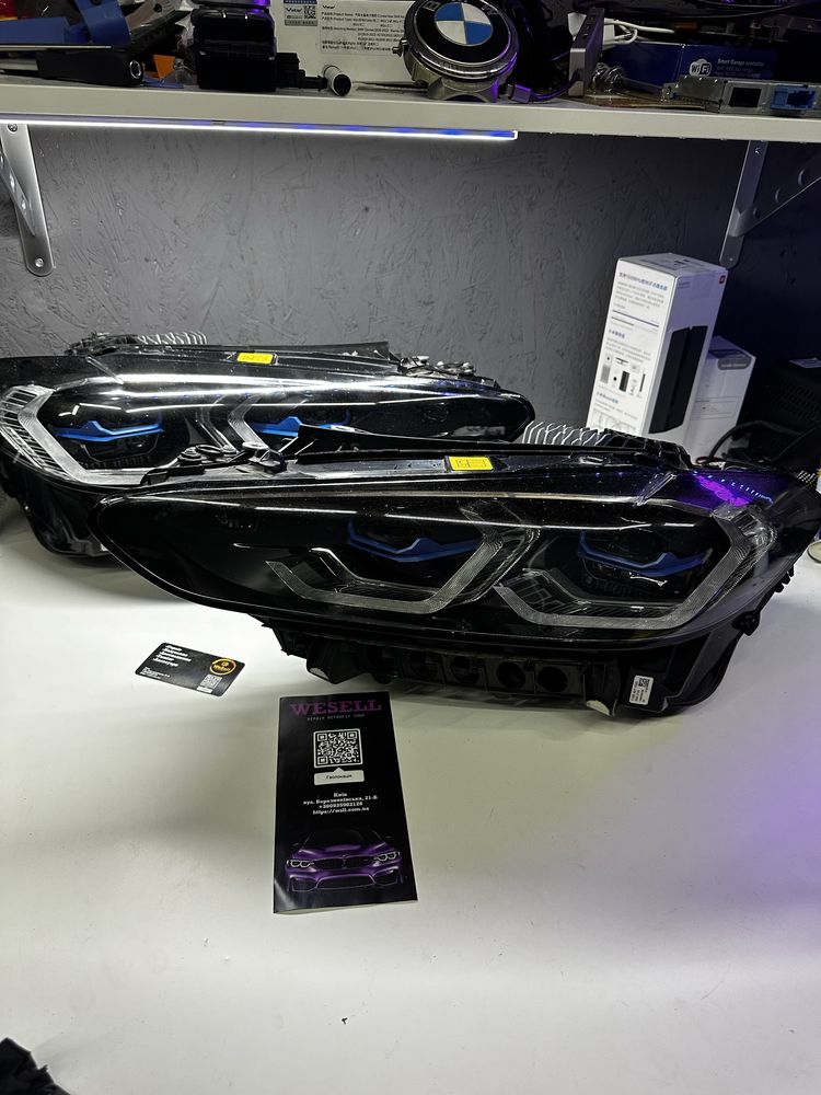 Фари бмв БМВ Г23 Г22 лазер BMW Lazer G22 G23 Европа оригінал