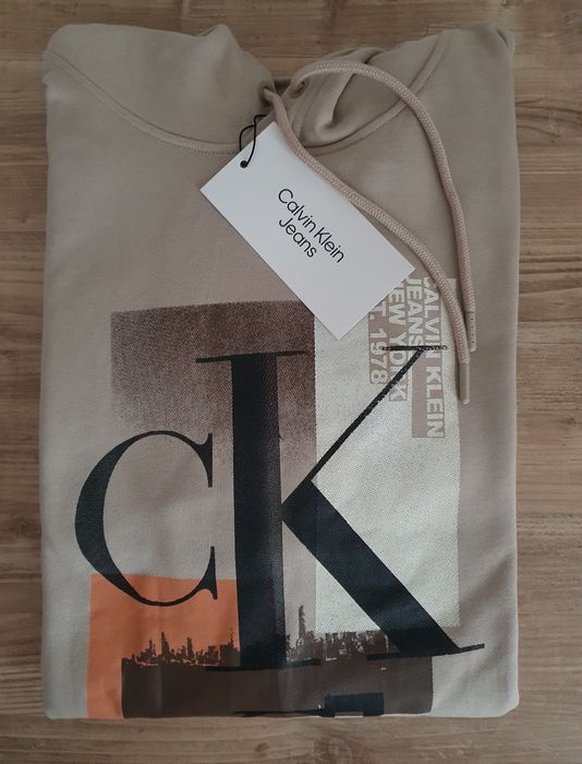 Оригінал! Чоловіче худі без флісу Calvin Klein