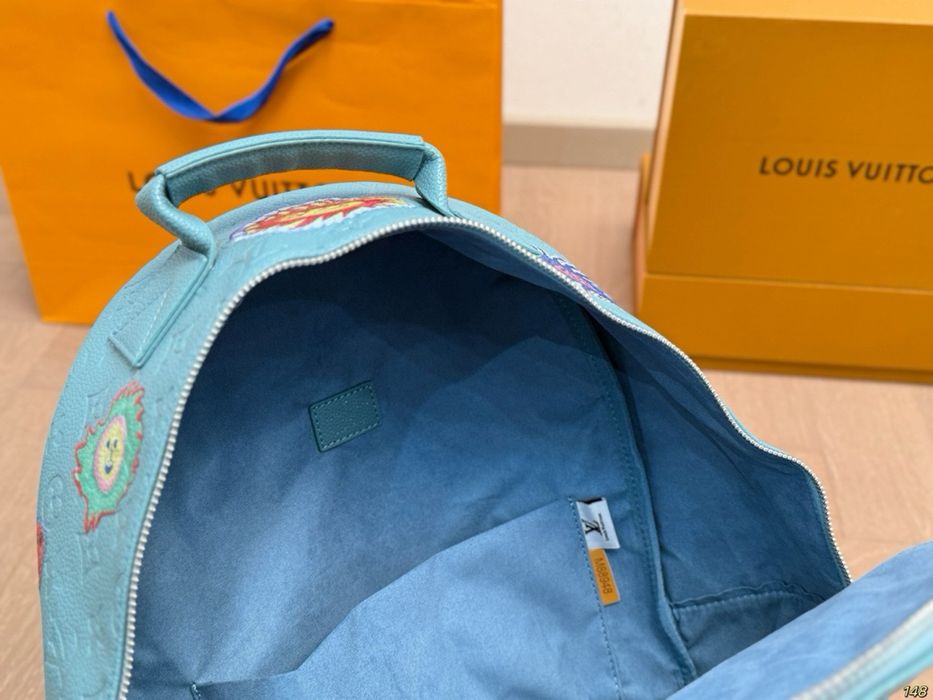 Louis Vuitton Multipocket virgil abloh рюкзак голубой мужской унисекс